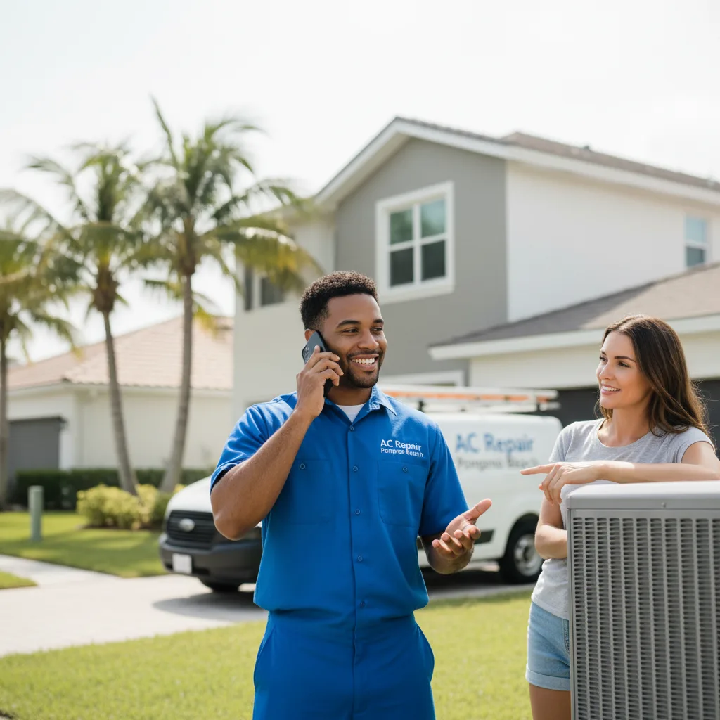 AC Repair Pompano Beach customer support in Lapeer